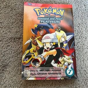 Pokémon adventures, diamond and pearl platinum story book comic book